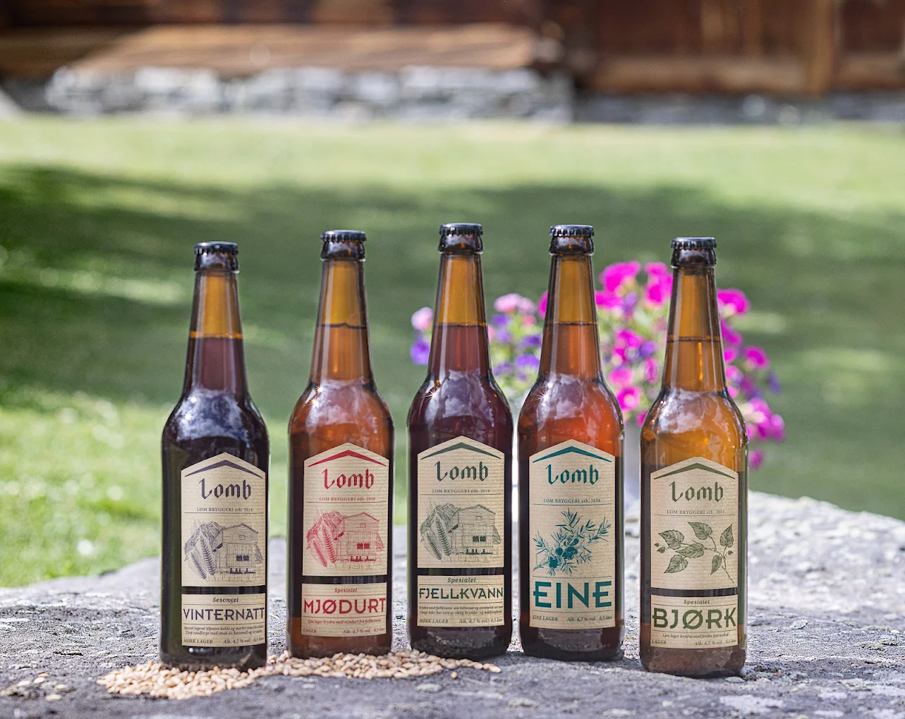 Sortimanget veks — klassikarane frå Lom Bryggeri